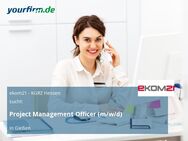 Project Management Officer (m/w/d) - Gießen