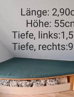 Sofa mit Bettkasten (vom Schreiner angefertigt) - Ebersbach (Fils)