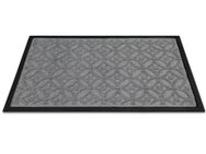 Wecon home Fußmatte Midnight Mosaic, rechteckig, Höhe: 4 mm, pflegeleicht, rutschfest, Ornamente, Innen & Außen, Schmutzfangmatte