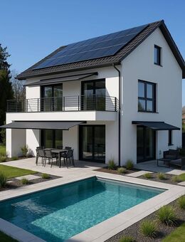 Familientraum mit Zukunft - stilvoll geplantes Einfamilienhaus auf großzügigem Sonnengrundstück - Mengkofen