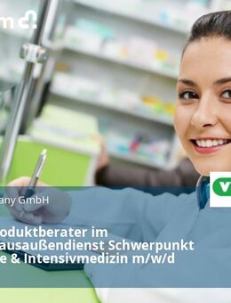 Medizinproduktberater im Krankenhausaußendienst Schwerpunkt Anästhesie & Intensivmedizin m/w/d - Göttingen