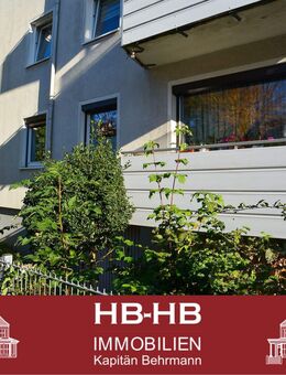 Helle 3-Zimmer-Wohnung mit Balkon und Garage in ruhiger Lage von Woltmershausen - Bremen