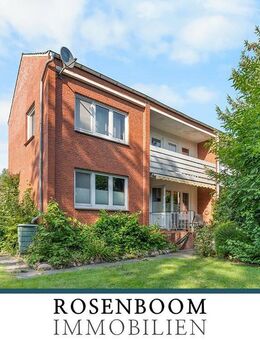 Aurich: Großzügiges Reihenendhaus mit eigenem Garten - Aurich