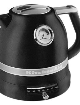 KitchenAid Wasserkocher 5KEK1522EBK Gusseisen Schwarz, 1,5 l, 2400 W