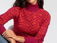 Melrose Rollkragenpullover mit Jacquard-Muster