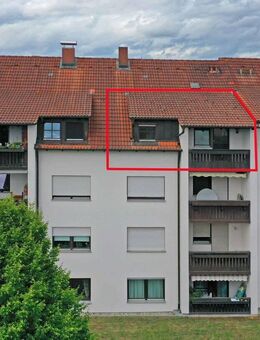 Renovieren, investieren, profitieren 3-Zimmer-DG-Wohnung mit Idealem Grundriss - Neumarkt (Oberpfalz)