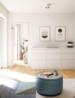 Neubau EH 40 - Charmante Gartenwohnung - 2-Zimmer - Vaterstetten