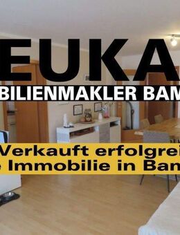 BAMBERG-BRUDERWALD-KLINIKUM: GEPFLEGTE 3-ZIMMER-WOHNUNG MIT BALKON FÜR 279.000,-EURO - Bamberg