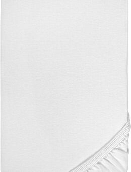 Biberna Spannbettlaken Samy, Jersey-Elasthan, Gummizug: rundum, (1 Stück), hochwertiges Jersey-Elasthan für Topper geeignet