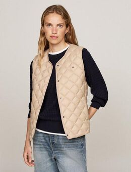 Tommy Hilfiger Steppweste mit Logostickerei