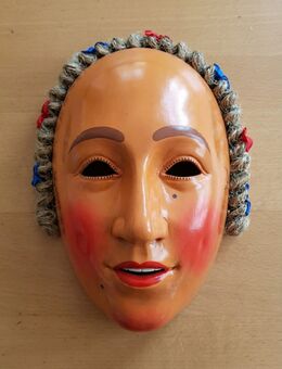 Narro Maske Villingen – traditionelles Schema, Holz/Linde - Erlbach (Sachsen)