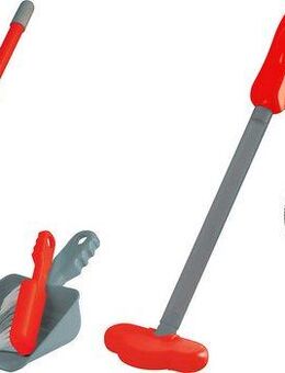 Happy People Kinder-Haushaltsset Staubsauger und Putz-Set, mit Licht- und Soundeffekt