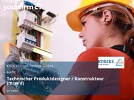 Technischer Produktdesigner / Konstrukteur (m/w/d) - Selm