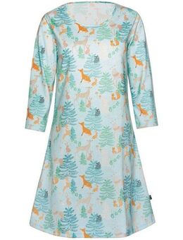 Trigema Nachthemd TRIGEMA Nachthemd mit Allover-Print (1-tlg)