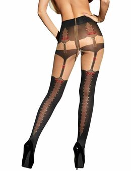 Ouvert Strumpfhose schwarz mit sexy Muster (in der Größe XL) NEU und OVP - Marl (Nordrhein-Westfalen)