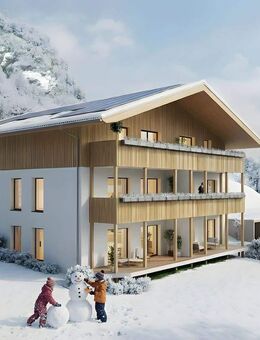 Naturverbundenes Wohnen: 3 Zimmer EG-Wohnung mit Gartenanteil umgeben von Bergen - Kiefersfelden