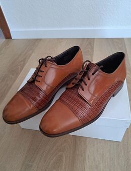 italienische Lederschuhe - Herren Gr. 43 - CALZATURE MARCONCINI - gebraucht und guter Zustand - Konstanz