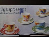 8 teiliges Espressoset aus hochwertigem Porzellan - Dortmund Aplerbeck