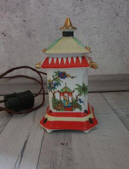 Lampe „Rauchverzehrer aus Porzellan „ Deko“ 6 versch. gebr. - Dinslaken