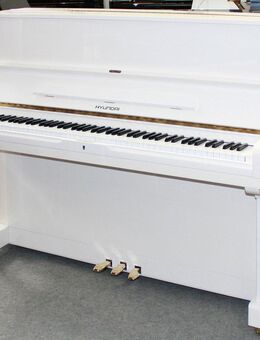 Klavier Hyundai U835, weiß poliert, Baujahr 1993, 5 Jahre Garantie - Egestorf