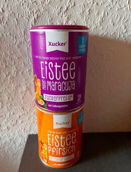 Xucker Eistee - Pfirsich und Mango-Maracuja - Mainz