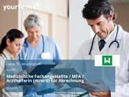 Medizinische Fachangestellte / MFA / Arzthelferin (m/w/d) für Abrechnung - Köln