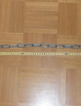 Verkaufe zwei Eisenketten, ca. 55 cm und 155 cm, 5 mm Durchmesser - Düsseldorf