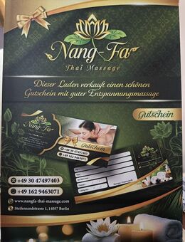 🌸 Entspannung pur – bei Nangfa Thaimassage 🌸 - Berlin Charlottenburg-Wilmersdorf