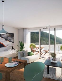 Charmante 3-Zimmer-Neubauerdgeschosswohnung mit Terrasse - Furtwangen (Schwarzwald)