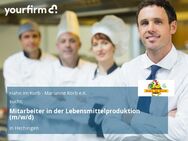 Mitarbeiter in der Lebensmittelproduktion (m/w/d) - Hechingen