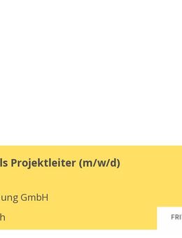 Architekt als Projektleiter (m/w/d) - Bad Urach