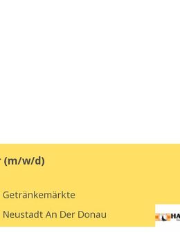 Marktleiter (m/w/d) - Neustadt (Donau)