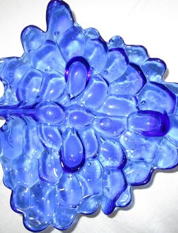 Blaue Trauben Schale für Obst/Gebäck - Weichs