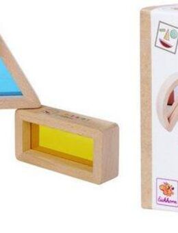 Eichhorn Montessori Fensterbausteine Spielbausteine, FSC®- schützt Wald - weltweit