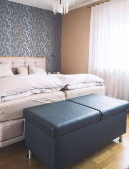 Top 3-Zimmer ETW mit Balkon, Garage geräumiger Werkstatt und Gartenanteil - Plankstadt