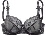 LASCANA Bügel-BH mit transparenter Stickerei-Spitze, Dessous