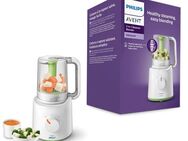 Philips AVENT Babynahrungszubereiter SCF870/20, 400 W, 2-in-1, Dampfgaren und Mixen, mit 12 altersgerechten Rezepten