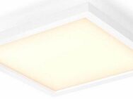 Philips Hue LED Deckenleuchte Aurelle, Bluetooth, Dimmfunktion, LED fest integriert, warmweiß - kaltweiß, mit Dimmschalter