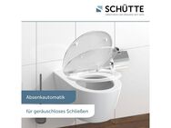 Schütte WC-Sitz Flowers&Wood, Duroplast, Absenkautomatik, Motivdruck