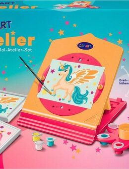 Ravensburger Malen nach Zahlen CreArt, Malen nach Zahlen - Neon Atelier Einhorn, Made in Europe