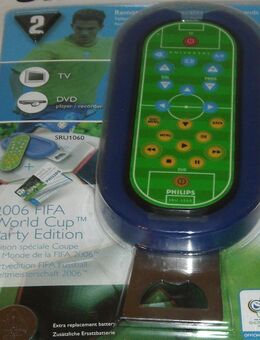 ✋ Fernbedienung mit Flaschenöffner für Fernseher DVD Player LG Sony Sanyo Samsung TCM NEC AEG ITT JVC RFT SEG usw. Fußball WM FIFA Rarität neu - Ingolstadt