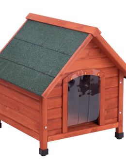 Hundehütte Spike Comfort - Größe S: B 72 x T 76 x H 76 cm