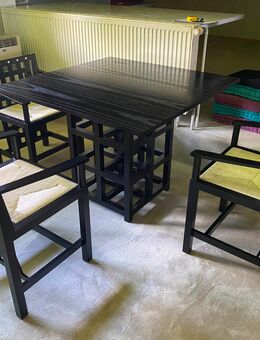 Stilvolle Esszimmergruppe von Charles Rennie Mackintosh - Gründau