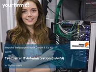 Teamleiter IT-Administration (m/w/d) - Wustermark