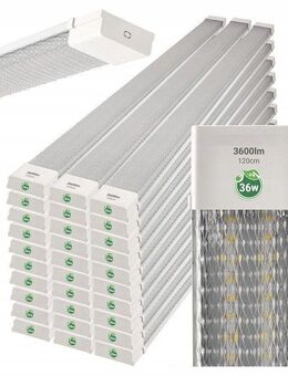 30x LED Panel Industrielampe Werkstattlampe Zimmerlampe Lampe - Wuppertal