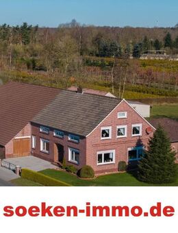 Gepflegtes Bauernhaus mit Nebengebäude und Grünland *SO2502* - Aurich