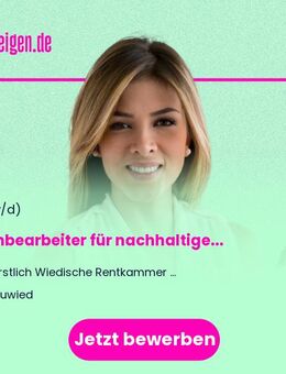 Sachbearbeiter für nachhaltiges Immobilienmanagement (m/w/d) - Neuwied