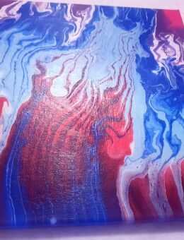 Farbenfrohe Acryl Pouring Gemälde. - Sulz (Neckar)