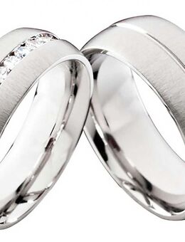 Partnerringe Edelstahl PE158s - Aholming