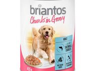 Briantos Chunks in Gravy 6 x 415 g - Lachs und Karotten